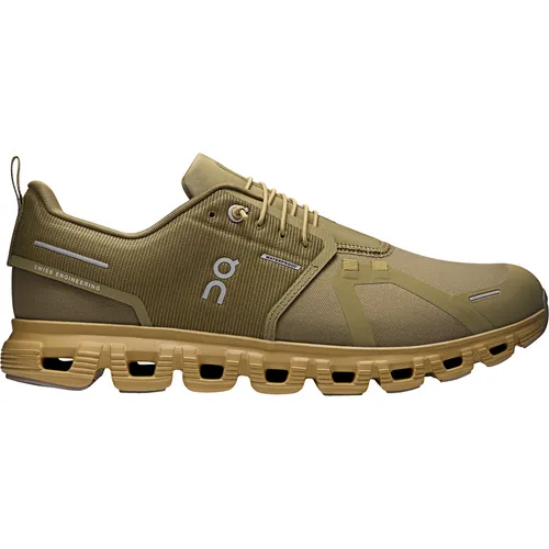 Produktbild On Cloud 6 Waterproof Herren Freizeitschuhe – Oliv Dunkelgrün