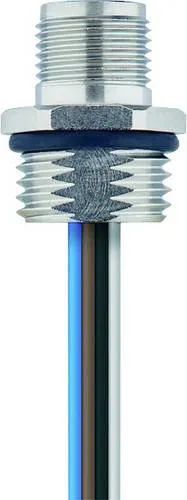 Escha 8071802 Flanschstecker 0.5m Polzahl Sensoren: 4 1St.