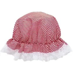 Widmann S.r.l. Kostüm Nachthaube rot weiß gestreift rot von Widmann