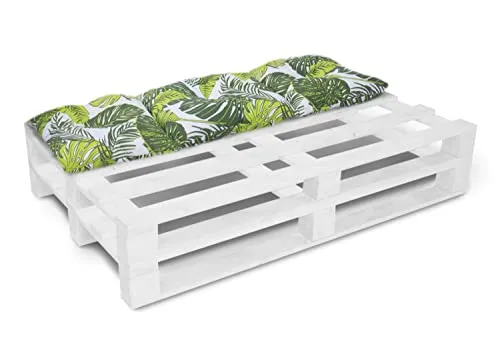 Amilian Palettenkissen 120 x 40 Sitzauflage Sitzkissen für Europaletten Palettensofa Palettenmöbel Balkon Kleine Couch Outdoor Sessel oder kleines Sofa für Jugendzimmer