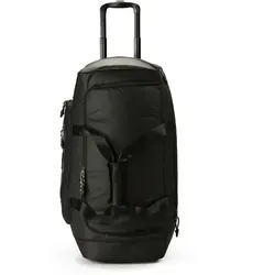 camel active Reisetasche Explore Travel Bag mit Rollen schwarz - Geräumige Reisetasche mit robustem Material für Sport und Reisen. Verstellbarer Schultergurt und praktische Seitentaschen bieten Komfort und einfachen Zugriff auf persönliche Gegenstände.