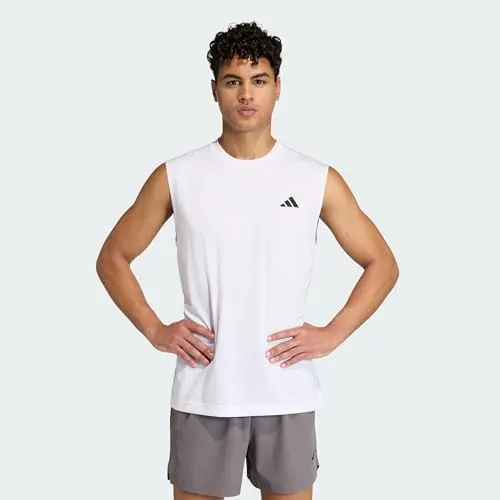adidas Performance Tanktop WE FR SL T weiß XXXL - Sportliches Tanktop aus 70% Polyester und 30% Baumwolle, ideal für Fitness und Freizeit. Mit climacool® Technologie für optimalen Tragekomfort und Maschinenwäsche für einfache Pflege.