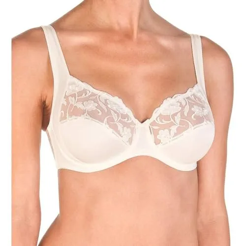 Felina Bügel-BH Moments mit Blütenstickerei - Funktionsunterwäsche mit Komfort-Bügel, akzentuierter Formung und breiten, elastisch verstellbaren Trägern für optimalen Halt und feminine Eleganz.
