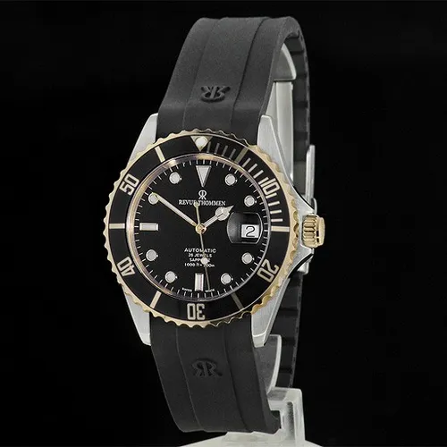 REVUE THOMMEN Diver AUTOMATIK Herren-Armbanduhr Edelstahl bicolor 17571.2847 NEU