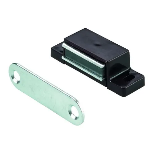 Hettich Magnetschnäpper 5 kg Platte starr, braun, 4 Stück (1,24 EUR/Stück)