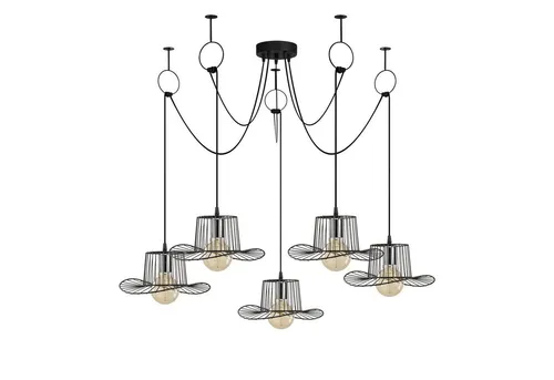 Kronleuchter METAL BODY V1729 – Elegante Deckenleuchte - Stilvoller Kronleuchter aus robustem Metall, ideal für die dekorative Beleuchtung in Wohnräumen. Verleiht jedem Raum eine besondere Atmosphäre.