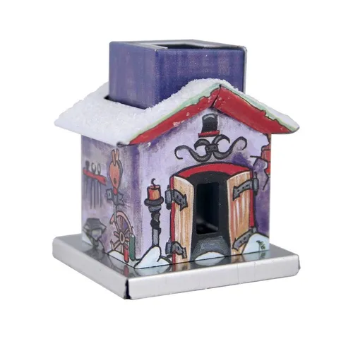 KNOX Räucherhaus Schmiede, Mini-Räucherhaus 4,5cm aus Metall