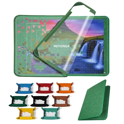 Metionga Puzzlebrett 2000 Teile, Puzzlematte 2000 Teile