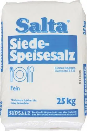 Salta Siede-Speisesalz 25kg