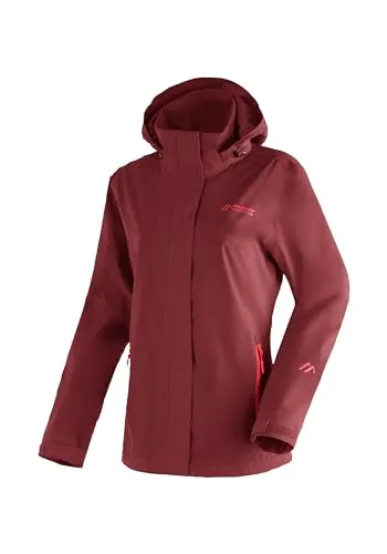 Maier Sports Funktionsjacke Metor in Bordeaux, Größe 38 in braun von Maier Sports