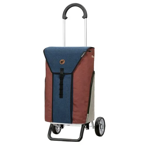 Andersen Scala Shopper Plus mit Tasche Olli.P 2.0 - Einkaufsshopper mit leichtem Aluminiumgestell, 30 kg Tragkraft und abnehmbarer, wasserabweisender Tasche. Ideal für den Alltag und nachhaltig in Deutschland gefertigt.