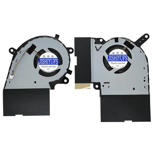 JISHIYUFS CPU + GPU Lüfter Kühlung für ASUS ROG Strix G731 G731G G731GW G17 G712 G712LU G712LV G712LW G712LWS G532L G712L G732LW FMMT DFSDK221051 82L 82L FMMU DFSCK22115181L 12V 1A