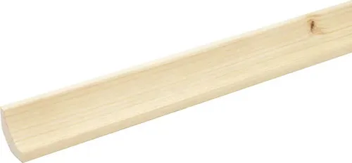 FN Neuhofer Hohlkehlleiste 240 cm 20 x 20 mm Fichte/Kiefer Hohlkehlleiste