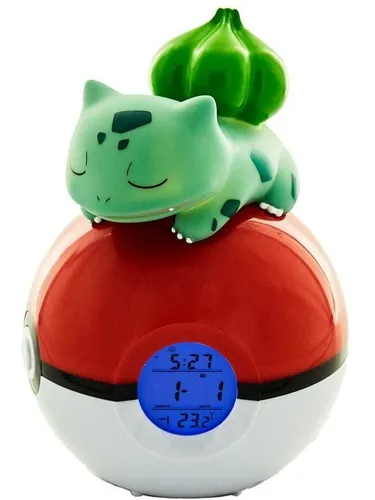 Teknofun Leuchtender Wecker Pokémon Bulbizarre  in grün von Teknofun
