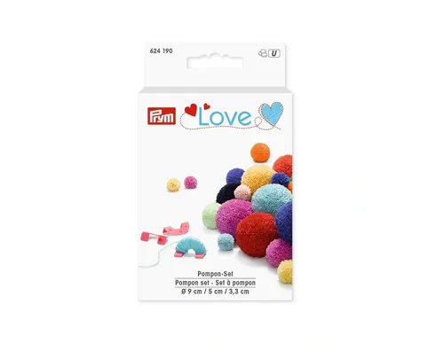 Prym Love Pompon Set mint