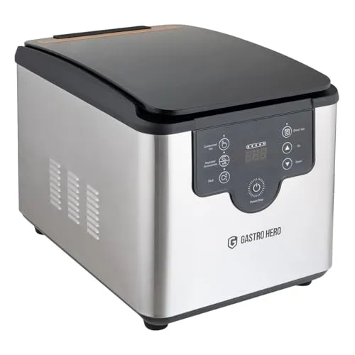 GastroHero Kammer-Vakuumiergerät KVM133OP - Professionelles Vakuumiergerät für die Gastronomie mit 133l/min Vakuumgeschwindigkeit, digitale Steuerung und Edelstahlbauweise für langlebige Nutzung.