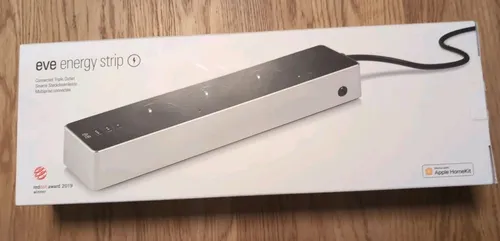 Eve Energy Strip - Smarte Dreifach-Steckdosenleiste mit Stromverbrauchsmessung, Energiesparen und Apple HomeKit Unterstützung