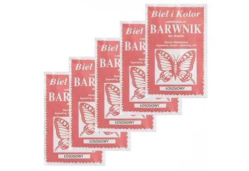 maDDma Kreativset 5 x 10g Batikfarbe Textilfarbe Stofffarbe färben, bitte Farbmix wählen, lachsfarben