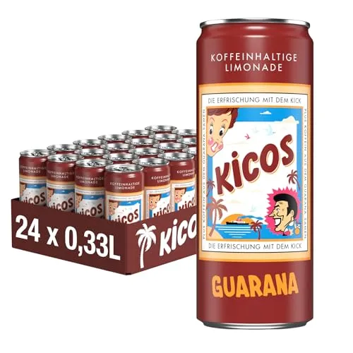Produktbild Kicos Guarana Energy Drink 24 x 330 ml