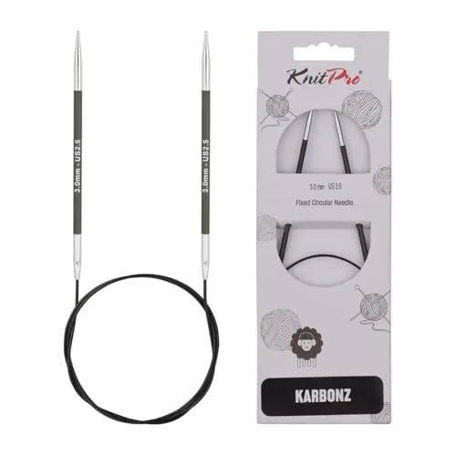 KnitPro Karbonz Rundstricknadel 24