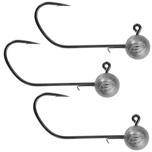 BKK Round Elite-WG - 3 Jighaken, Größe:5g / Gr.1/0