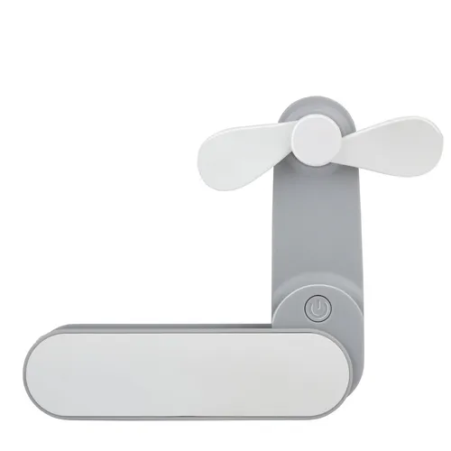 Tragbarer Akku Handventilator Faltbar Aufladbarer Ventilator USB-C mit 2 Stufen