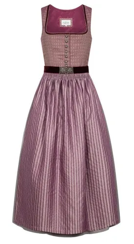 Nübler Dirndl lang Damen in lila von Nübler