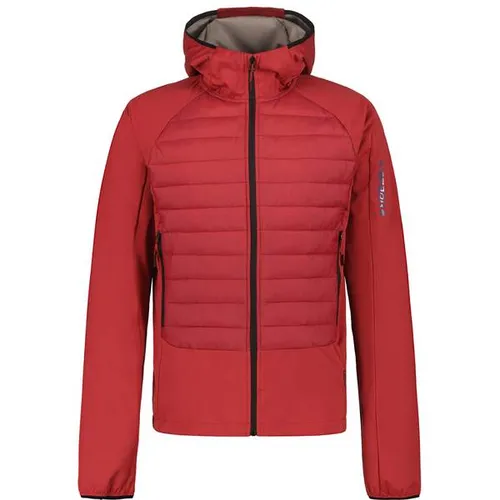 ICEPEAK Herren Funktionsjacke DEAN – Sportliche Softshelljacke - Funktionale Softshelljacke für Herren mit schmaler Passform. Ideal für Outdoor-Aktivitäten, atmungsaktiv und wasserabweisend, bietet sie Komfort und Wetterschutz.