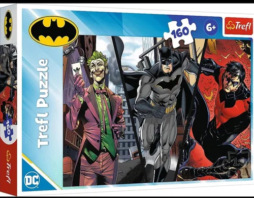Puzzle 160el Batman Gotowy do akcji TREFL 15425 TR TREFL 5900511154252