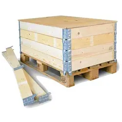 Holzaufsetzrahmen 1200x800x400 - Werbeartikel mit IPPC-ISPM-15 Zertifizierung, ideal für effizienten Transport, platzsparend und umweltfreundlich, leicht zu handhaben und schnell aufzubauen.