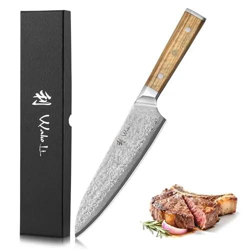 Wakoli Oribu Damast Chefmesser 20 cm von Wakoli