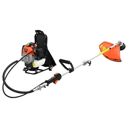 vidaXL Freischneider Rucksackdesign Orange 52 cm³ 1,45 kW - Effizienter Freischneider für Gartenarbeiten mit leistungsstarkem 52-cm³-Motor und ergonomischem Rucksackdesign für optimalen Komfort und Mobilität.