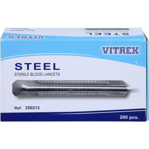 Produktbild BLUTLANZETTEN Metall einfach 200 St.