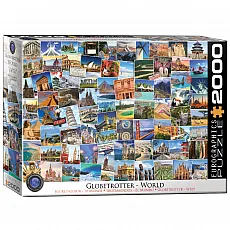 Eurographics Puzzle Sehenswürdigkeiten der Welt, 2000 Teile