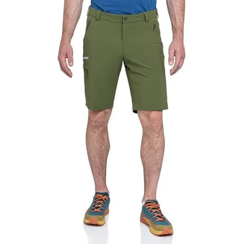 Schöffel Herren Shorts Folkstone, Gr. 54, grün - Wanderhosen für Trekkingbegeisterte – leicht, wasserabweisend und mit 4-Wege-Stretch für optimale Bewegungsfreiheit und Komfort.