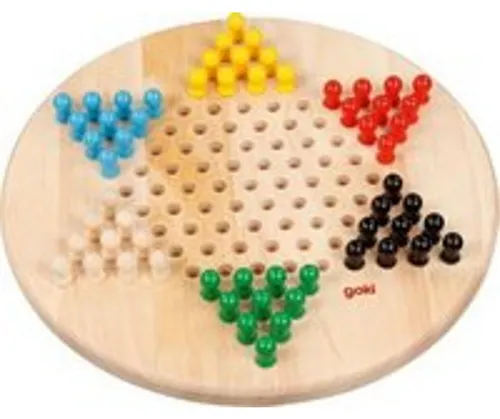 Goki HS054 - Halmaspiel - Gesellschaftsspiel für die ganze Familie, fördert strategisches Denken und sorgt für stundenlangen Spielespaß.