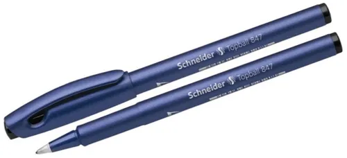 SCHNEIDER Tintenfeinschreiber Tintenroller Topball 847 schwarz (10 Stück)