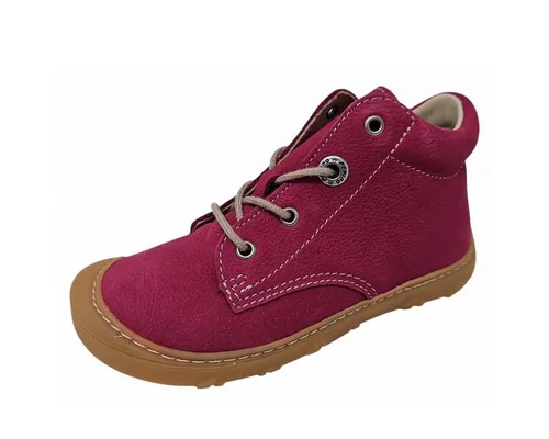 RICOSTA Cory Krabbe Schuhe Kinder rosa 22 - Babysneakers aus hochwertigem Echtleder, ideal für die ersten Schritte. Weiche, flexible Laufsohle und herausnehmbare Innensohle bieten optimalen Komfort und Anpassung.