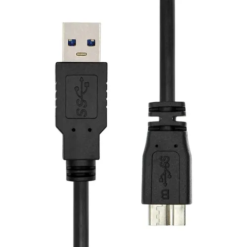 ProXtend USB 3.2 Gen1 A to Micro B M/M Black 0.5M (0.50 m, USB 3.2 Gen 1, 10 W) (USB3AMB-0005)
