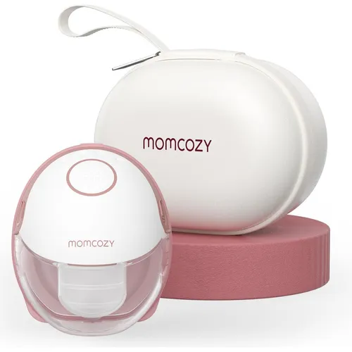 Momcozy M6 Mobile Milch Pumpe Einzeln - Milchpumpen für unterwegs, kabellos und tragbar für maximale Flexibilität beim Stillen.