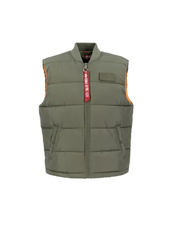 Funktionsweste ALPHA INDUSTRIES Puffer Vest Light Weight - Herren-Westen mit moderner Optik und funktionaler Wärmeisolierung. Die leichte Weste bietet angenehme Wärme, einen Regular Fit und praktische Taschen für den Alltag.
