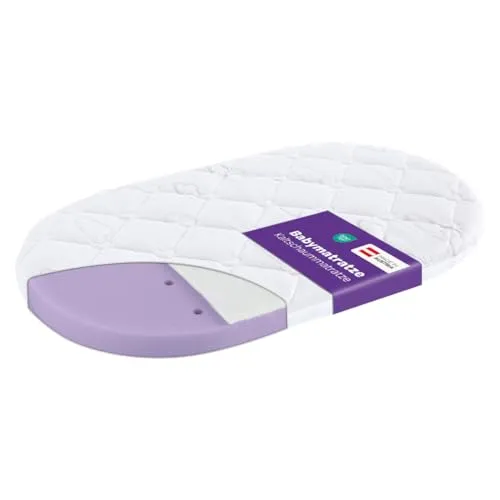 Träumeland Matratze Brise Light 78x36 cm - Matratze für Kinderwagen, atmungsaktiv und perfekt für einen gesunden Schlaf unterwegs.
