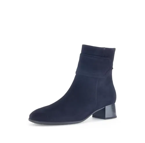 Gabor Damen Ankle Boots - Übergangsstiefel mit Best Fitting - Wanderschuhe mit Reißverschluss und Blockabsatz, ideal für den Übergang und optimalen Tragekomfort dank Best Fitting Technologie.