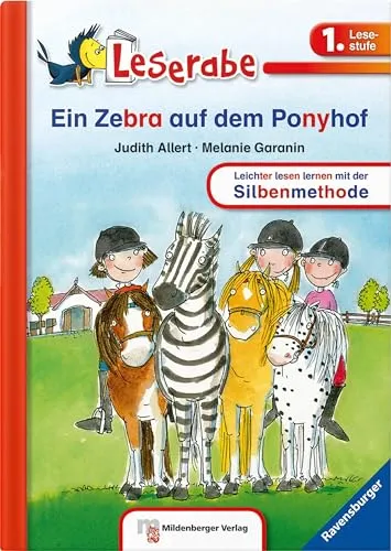 Leserabe – Ein Zebra auf dem Ponyhof: Lesestufe 1: Band 24, Lesestufe 1