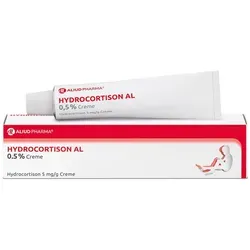 Hydrocortison Al 0.5 % Creme 15 G - Arzneimittel zur Linderung entzündlicher und allergischer Hauterkrankungen. Ideal für Erwachsene und Kinder ab 6 Jahren, frei von Duftstoffen und Parabenen, für eine sanfte Pflege.