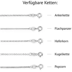Nagel Jewellery Silberkette BEssential - Ketten ohne Anhänger, 18 K vergoldete 925er Silberketten mit 5 cm Verlängerung für individuelle Längen und perfektes Layering, ideal als Geschenk in schicker Schmuckbox.