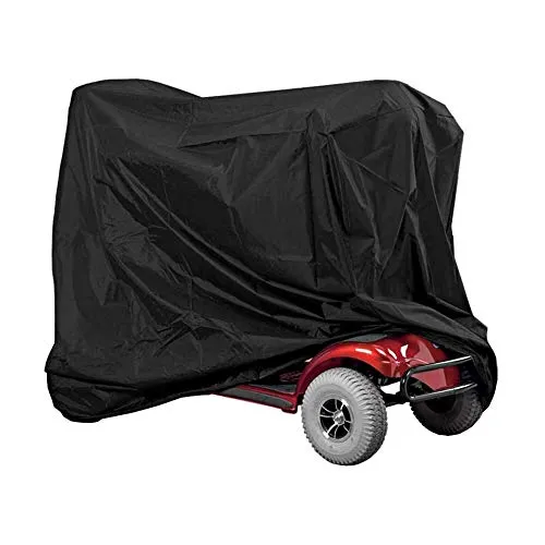 Elektromobil-Abdeckplane, wasserdichte Rollerabdeckung, Motorradabdeckung Rollstuhl Schutzbezug, aus 190T Oxford, Anti Dust Sun Regen Wind Proof Schutz (170 x 61 x 117CM)