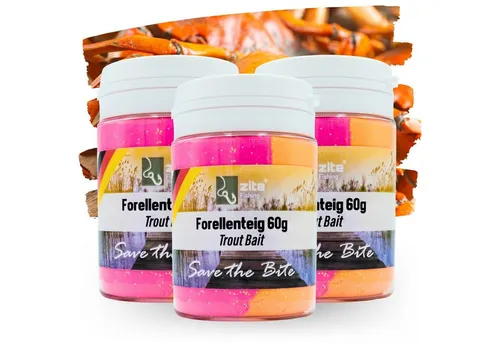 Zite Kunstköder Forellenteig Set 3x60g Special Edition als Angelköder
