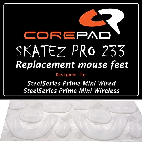 Corepad Skatez Maus Skates Ersatz Mausfüße (SteelSeries Prime Mini Wired/SteelSeries Prime Mini Wireless)