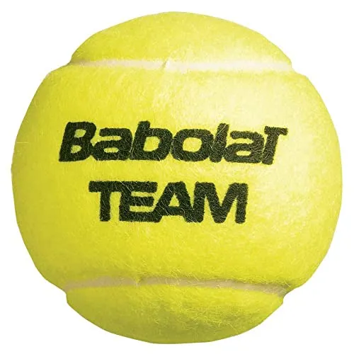 Babolat 501041 Team X 3 Ball, gelb - Tennisbälle, langlebig und bequem, ideal für ambitionierte Spieler, die Wert auf Sichtbarkeit legen.